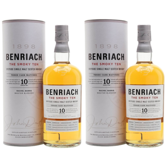Специална оферта Benriach 10YO The Smoky Ten х 2 бр. - Шотландско уиски малцово - DrinkLink