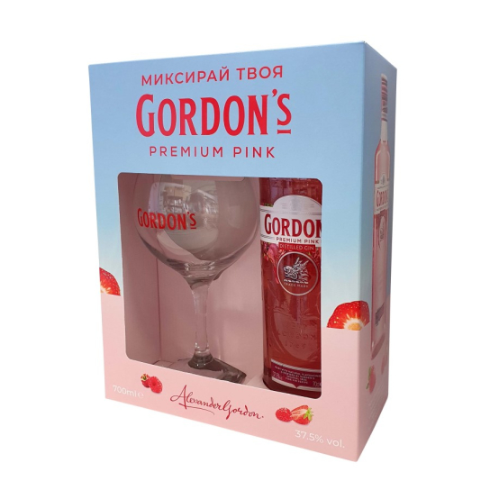 Gordon's Pink с чаша - джин 700ml - Джин - DrinkLink