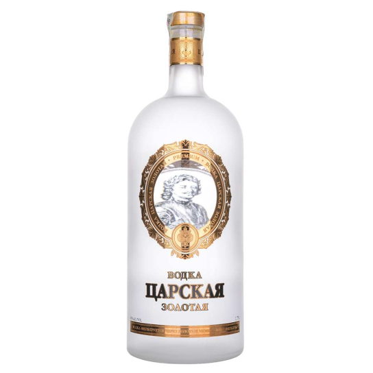 Царская золотая - водка 1.75l. - Руска водка - DrinkLink