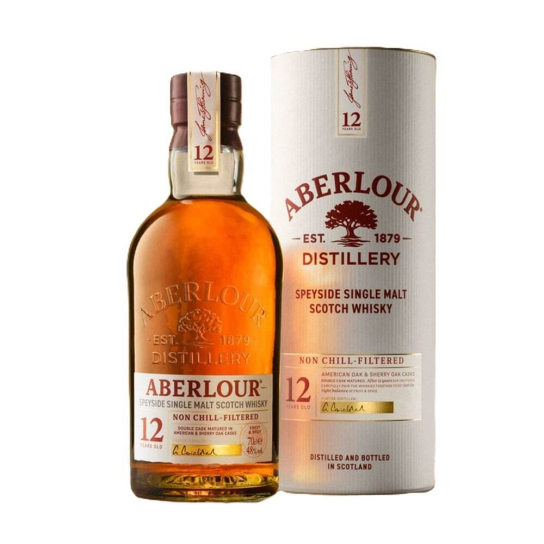 Aberlour 12 YO Non Chill-Filtered - малцово шотланско уиски 700ml - Шотландско уиски малцово - DrinkLink