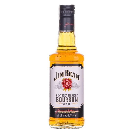 Jim Beam White - бърбън 500ml. - Американско уиски бърбън - DrinkLink