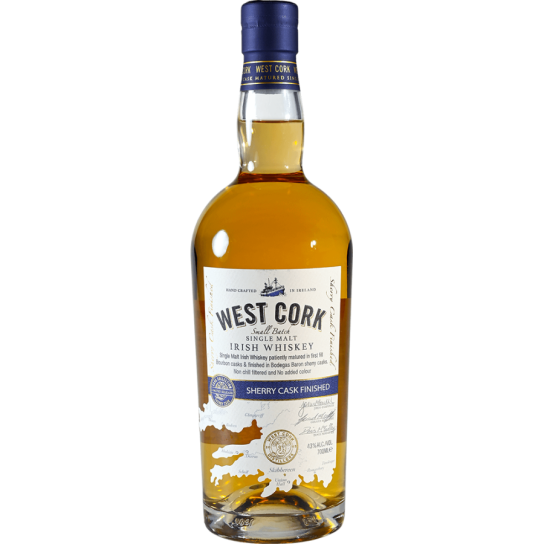 West Cork Sherry Cask Finish - малцово ирландско уиски 700ml - Ирландско уиски малцово - DrinkLink