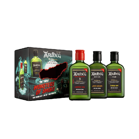 Ardbeg Monsters of Smoke Set 3х200ml - Шотландско уиски малцово - DrinkLink