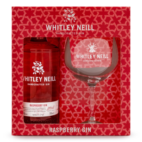 Whitley Neill Gin Raspberry с чаша - Джин - DrinkLink