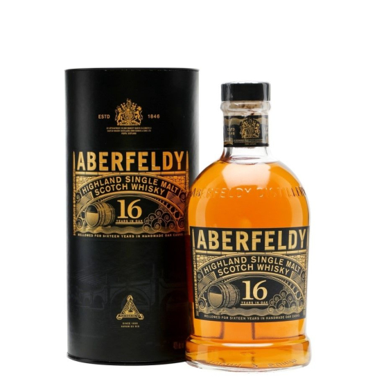 Aberfeldy 16 YO - малцово шотландско уиски 700ml - Шотландско уиски малцово - DrinkLink
