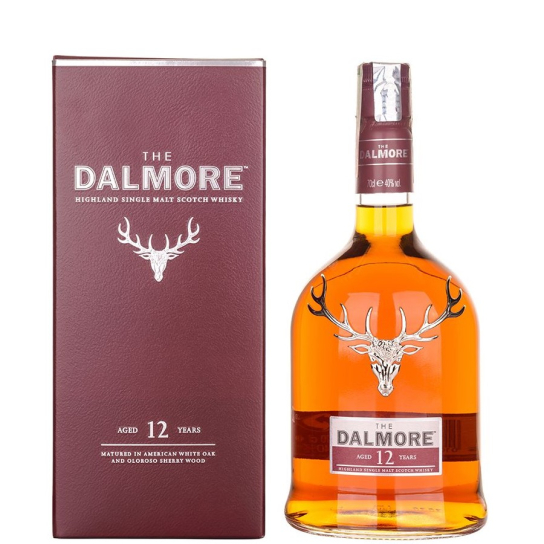 Dalmore 12 YO - малцово шотландско уиски 700ml - Шотландско уиски малцово - DrinkLink