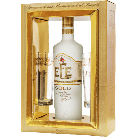 EFE Raki Gold + чаши - Ракия - DrinkLink