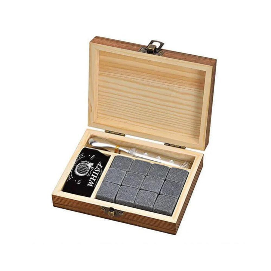 Kаменни охладители, базалтови 12 бр. -  - DrinkLink