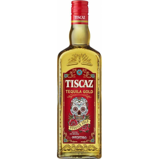 Tiscaz Gold - текила 700ml - Текила и мезкал - DrinkLink