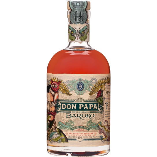 Don Papa Baroko  - ром 700ml - Отлежал - DrinkLink