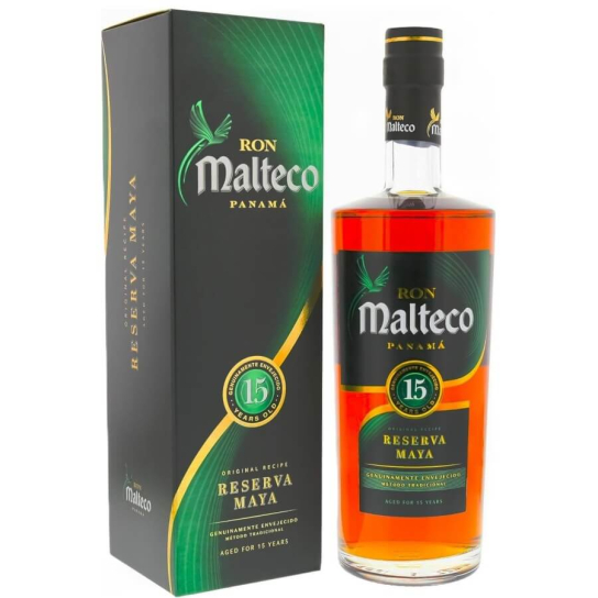 Malteco 15 Reserva Maya - ром 700ml - Отлежал - DrinkLink
