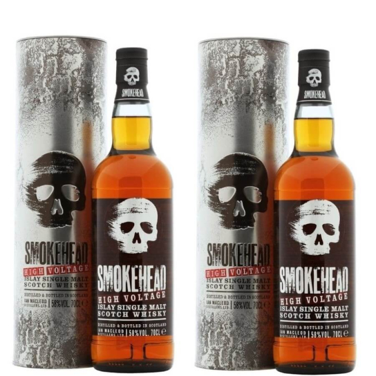 Специална оферта Smokehead High Voltage х 2 бр. - Шотландско уиски малцово - DrinkLink