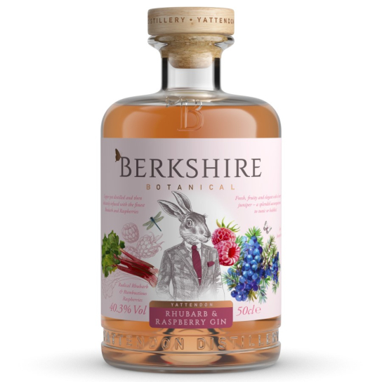 Berkshire Rhubarb & Raspberry - джин 500ml - Джин - DrinkLink