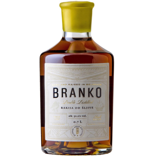 Branko Премиум Сливова - ракия 700ml - Ракия - DrinkLink