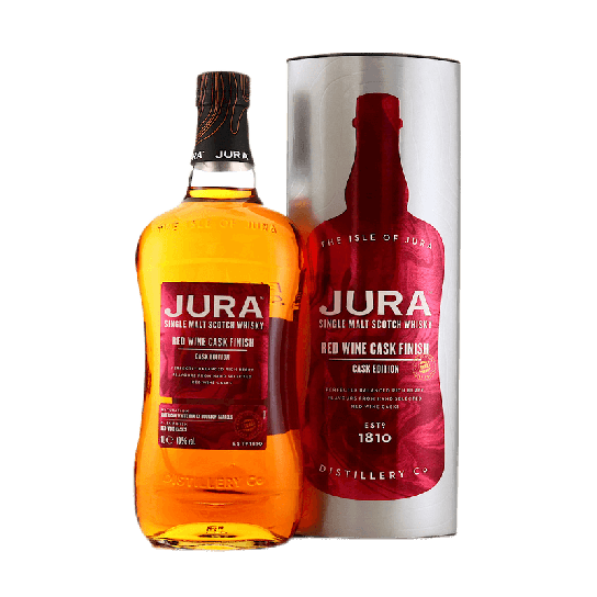 Jura Red Wine Cask - малцово шотландско уиски 700ml - Шотландско уиски малцово - DrinkLink