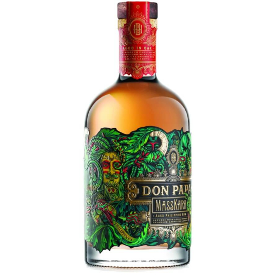 Don Papa Masskara  - ром 700ml - Отлежал - DrinkLink