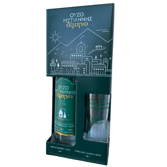 Ouzo Dimino с чаша - узо 700ml - Узо - DrinkLink