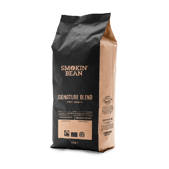 Smokin Bean Signature Blend - кафе на зърна 1kg - Кафе - DrinkLink