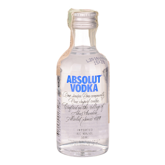 Absolut Blue - водка 50ml - Скандинавска водка - DrinkLink
