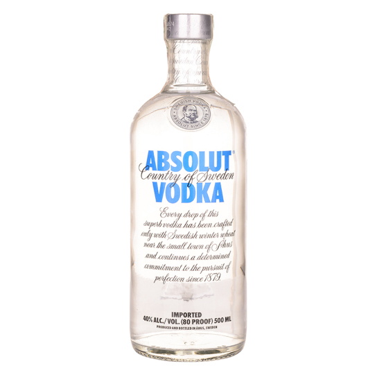 Absolut Blue - водка 500ml - Скандинавска водка - DrinkLink