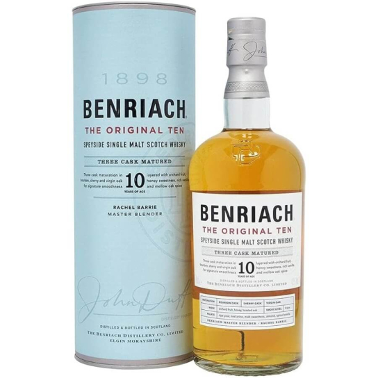 Benriach 10 YO The Original Ten - шотландско малцово уиски 700ml - Шотландско уиски малцово - DrinkLink