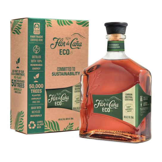 Flor De Cana Eco - ром 700ml - Отлежал - DrinkLink