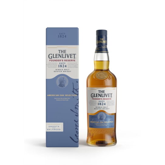 Glenlivet Founder's Reserve - малцово шотландско уиски 700ml - Шотландско уиски малцово - DrinkLink