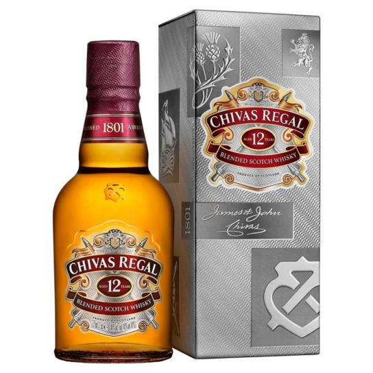Chivas Regal 12 YO - бленд шотландско уиски 500ml - Шотландско уиски бленд - DrinkLink