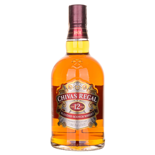 Chivas Regal 12 Y.O. - Шотландско уиски смесено - DrinkLink