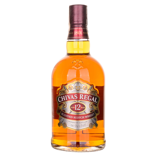 Chivas Regal 12 YO - бленд шотландско уиски 1.5L - Шотландско уиски бленд - DrinkLink