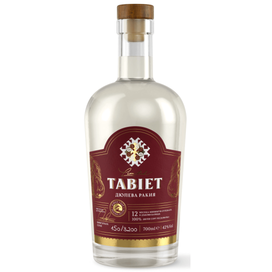 Tabiet дюлева - ракия 700ml - Ракия - DrinkLink