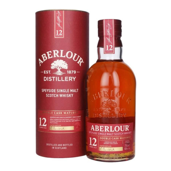 Aberlour 12 YO Double Cask - малцово шотландско уиски 700ml - Шотландско уиски малцово - DrinkLink