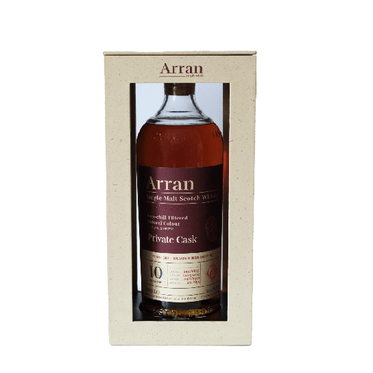 Arran 10 YO Private Cask Bulgaria Oloroso Sherry Butt - Шотландско уиски малцово - DrinkLink