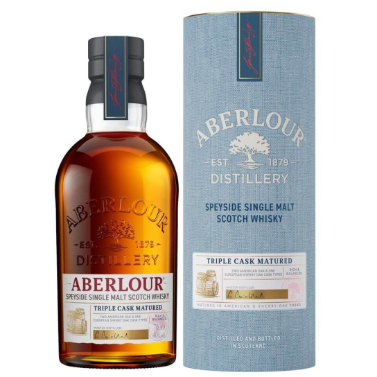 Aberlour Triple Cask - малцово шотландско уиски 700ml - Шотландско уиски малцово - DrinkLink