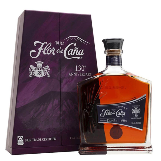 Flor De Cana 130th Anniversary - ром 700ml - Отлежал - DrinkLink
