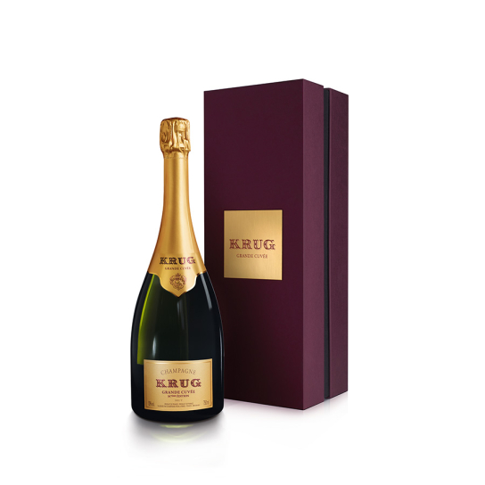 Krug Grande Cuvée с подаръчна кутия - Пенливо вино - DrinkLink