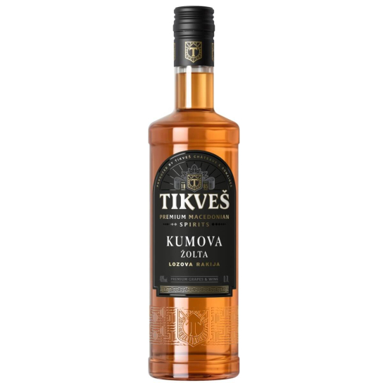 Tikves Kumova Zolta Lozova - ракия 700ml - Ракия - DrinkLink