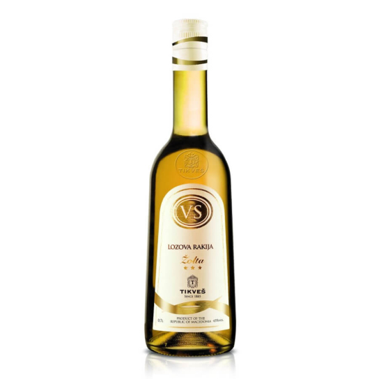 Tikves VS Жолта Лозова - ракия 700ml - Ракия - DrinkLink