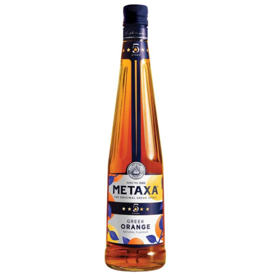 Metaxa 5* Orange - бренди 700ml - Бренди - DrinkLink