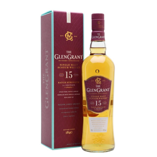 Glen Grant 15 YO - малцово шотландско уиски 700ml - Шотландско уиски малцово - DrinkLink