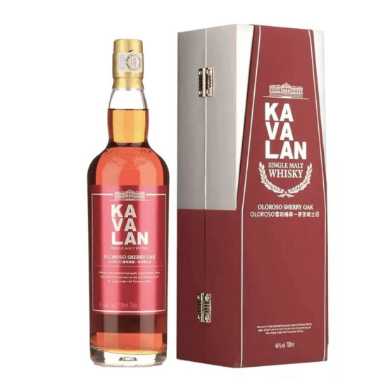 Kavalan Sherry Oloroso Oak - малцово тайванско уиски 700ml - Друго уиски - DrinkLink