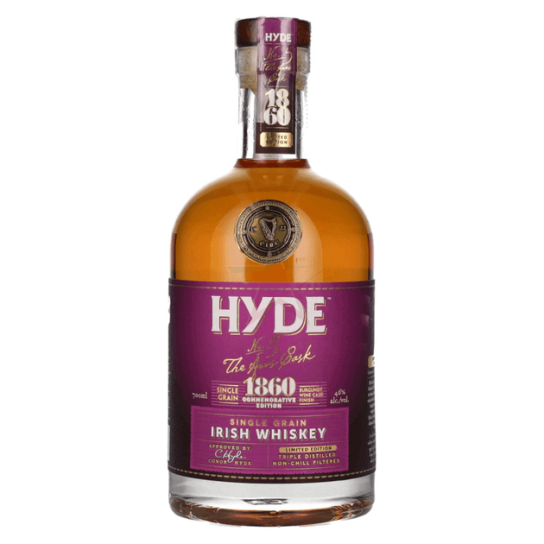 Hyde 1860 Burgundy Cask Finish - зърнено ирландско уиски 700ml - Ирландско уиски бленд - DrinkLink