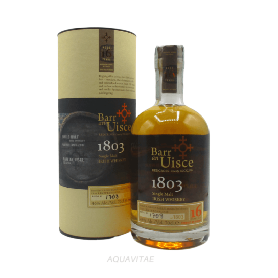 Barr an Uisce 1803 16 YO - малцово ирландско уиски 700ml - Ирландско уиски малцово - DrinkLink