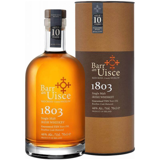 Barr an Uisce 1803 10 YO - малцово ирландско уиски 700ml - Ирландско уиски малцово - DrinkLink