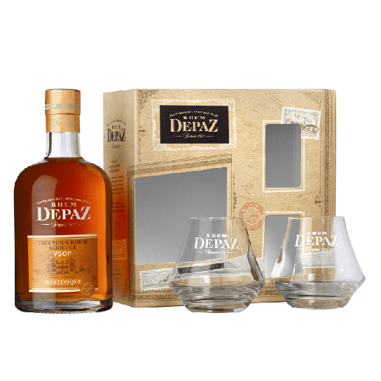 DEPAZ Tres Vieux Rhum VSOP  с 2 чаши - Ром - DrinkLink