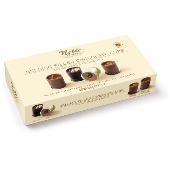 Noble Cantabile Belgian Chocolate Cups - Шоколадови и захарни изделия - DrinkLink