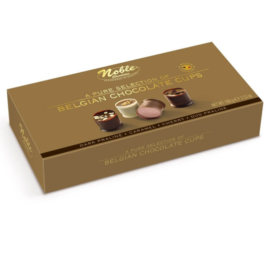 Noble Pure Belgian Chocolate Cups - Шоколадови и захарни изделия - DrinkLink