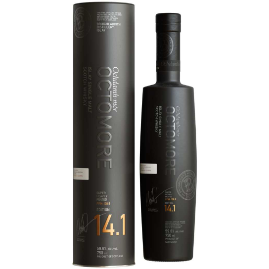 Bruichladdich Octomore 14.1 - малцово шотланско уиски 700ml - Шотландско уиски малцово - DrinkLink