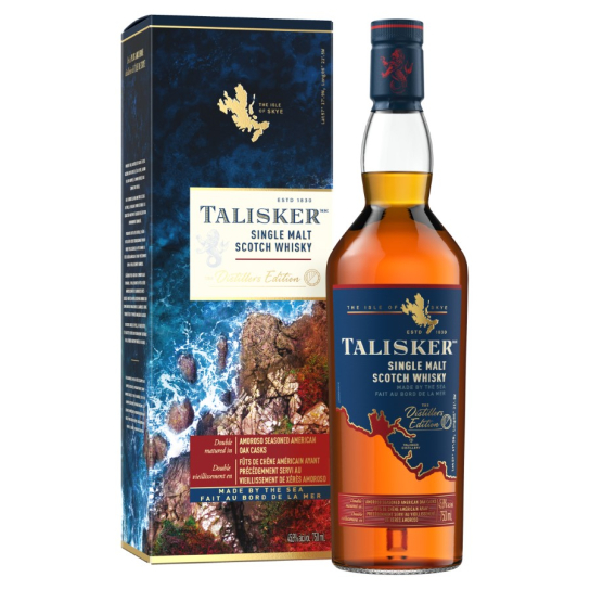 Talisker Distillers Edition - малцово шотландско уиски 700ml - Шотландско уиски малцово - DrinkLink