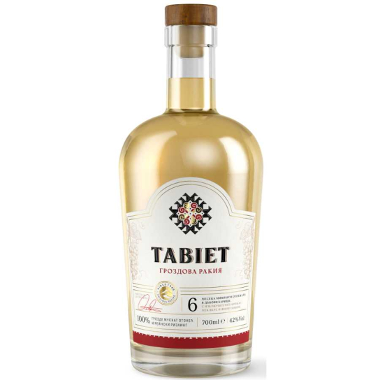 Tabiet гроздова - ракия 700ml - Ракия - DrinkLink
